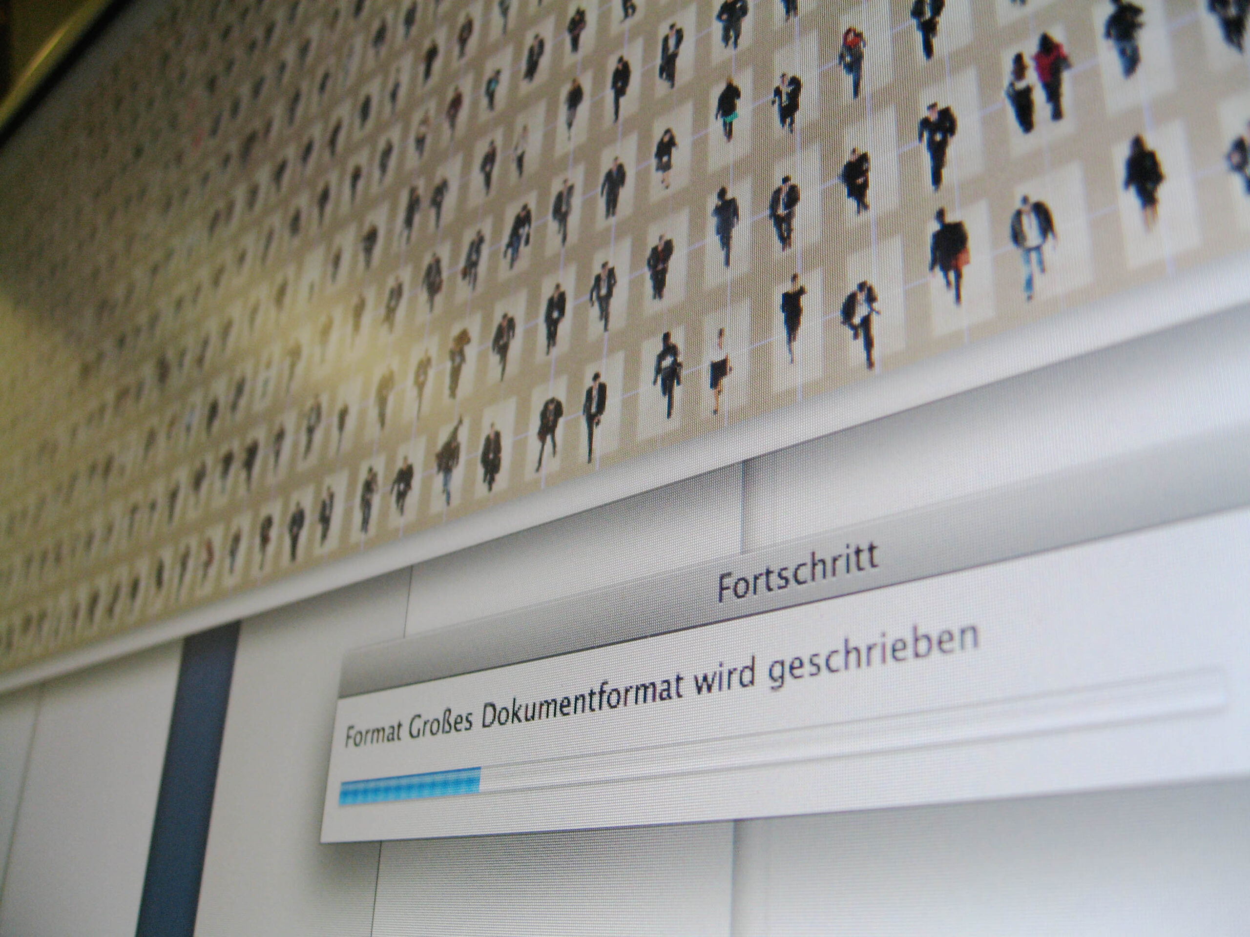 Making of "DLDscape" von J. Scriba: Foto-Aktion auf der DLD-Konferenz, München